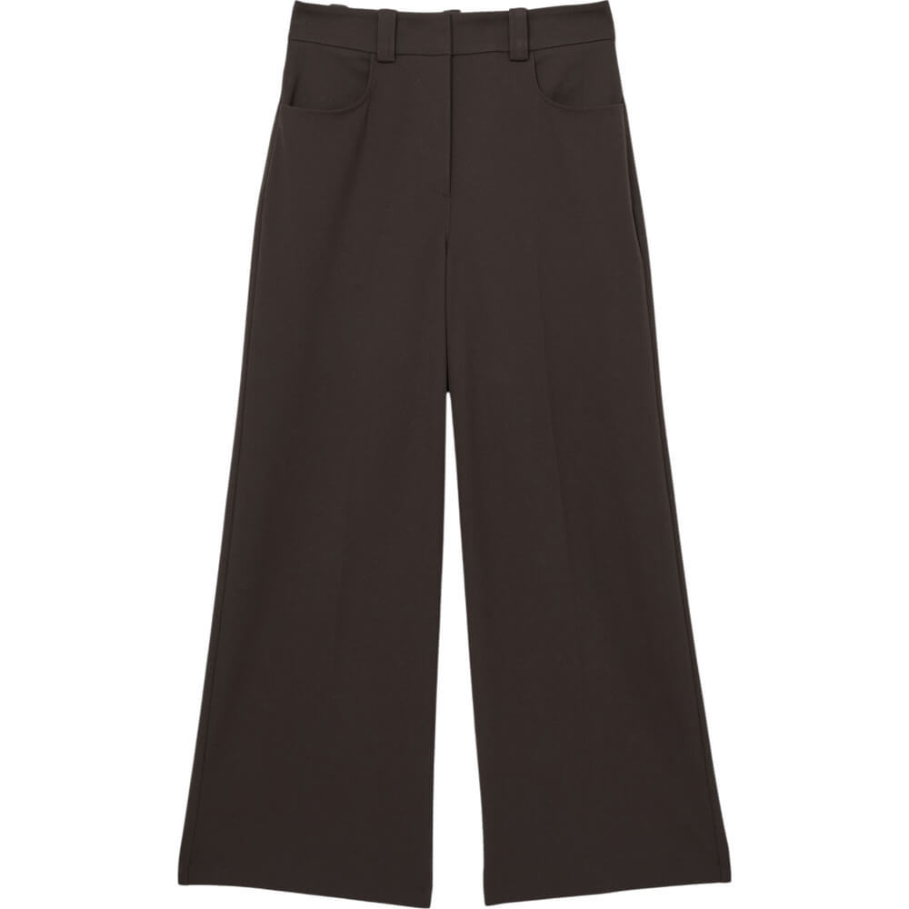 REISS MYRTLE Twill Culotte Trousers